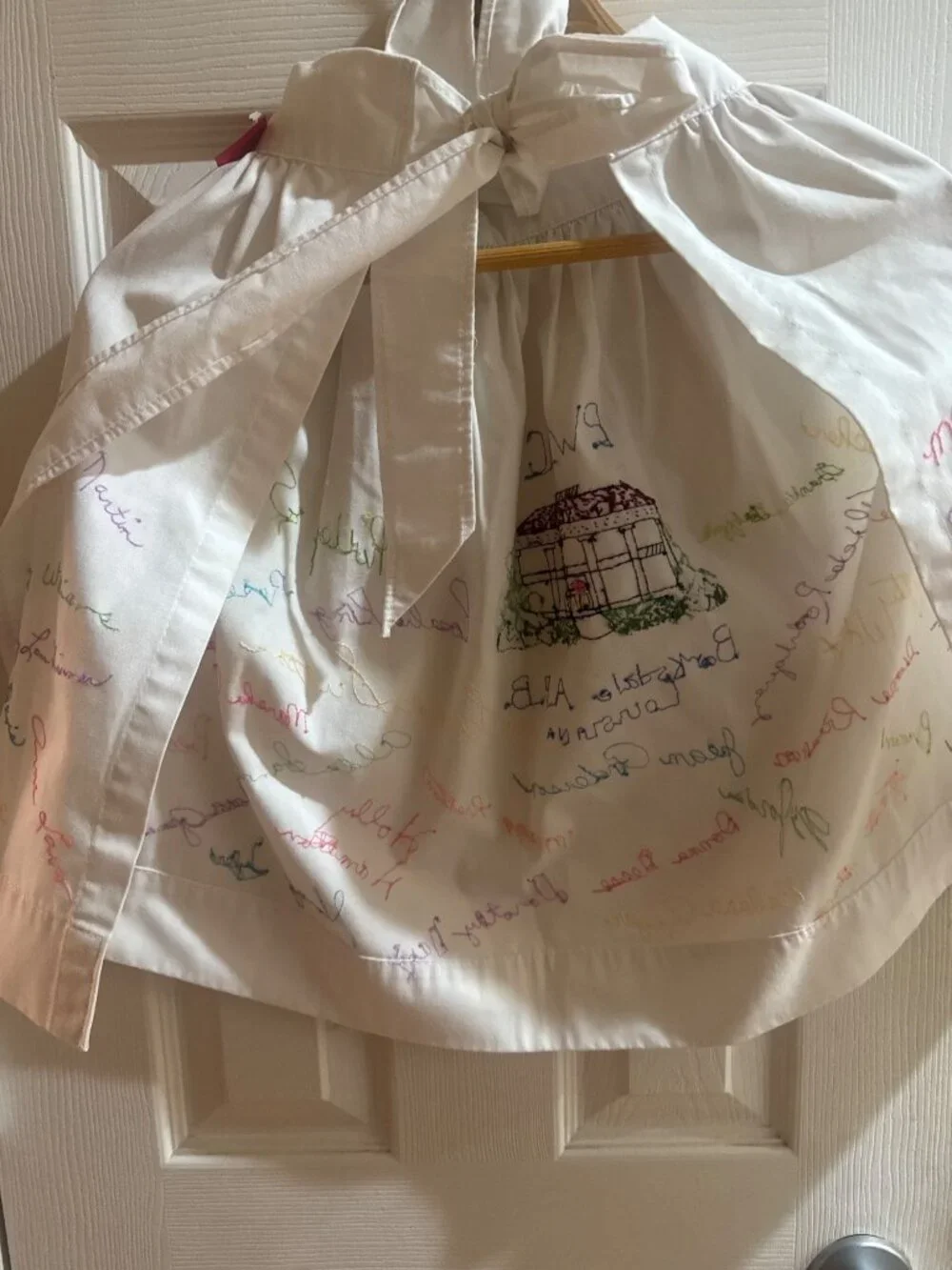 RARE-Barksdale A.F.B. Louisiana Handmade Embroidered Apron With Barksdale A.F.B.